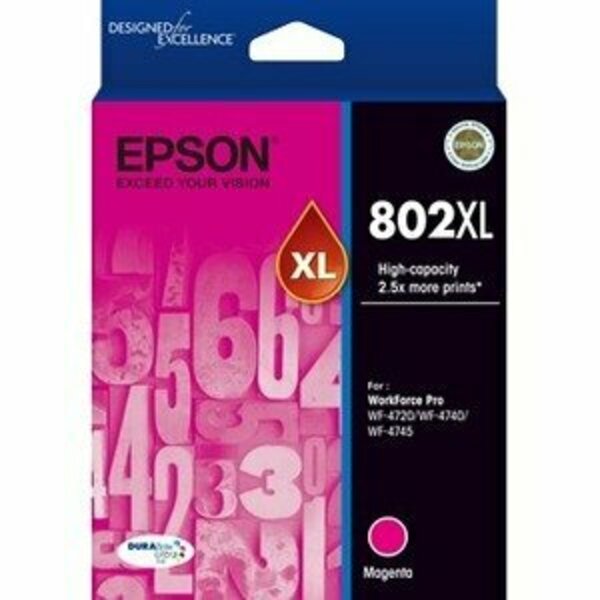 Epson America Print durabrite ultra high capacity T802XL320S